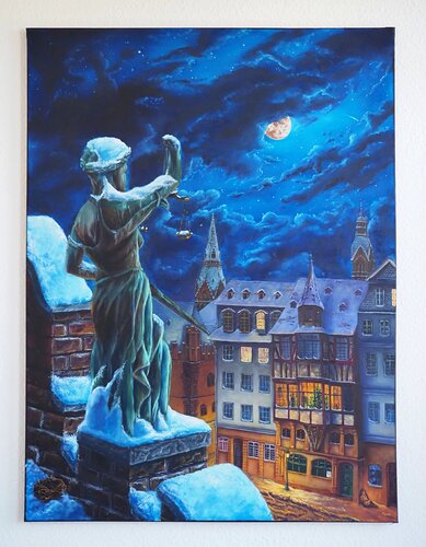 Ode an ein Märchen by Philipp Spalt, Painting for Sale on Select