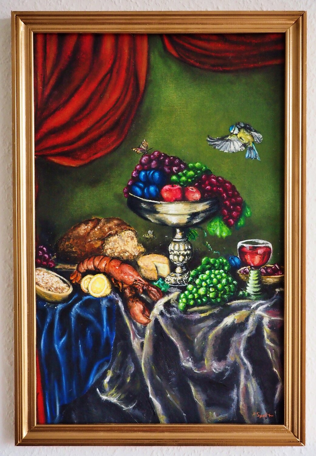 Stillleben 1 Philipp Spalt Original painting for sale