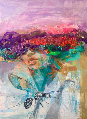 QUENN by Patricia Caldevilla, Painting for Sale on Select