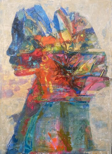 TERRITOTIO EMOCIONAL by Patricia Caldevilla, Painting for Sale on Select