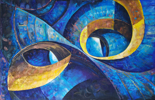 Vision's Maze by Maksym Stasiuk, Painting for Sale on Select
