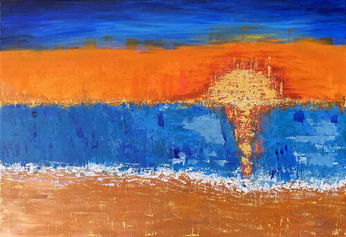 See Beyond the Sea by Maksym Stasiuk, Painting for Sale on Select