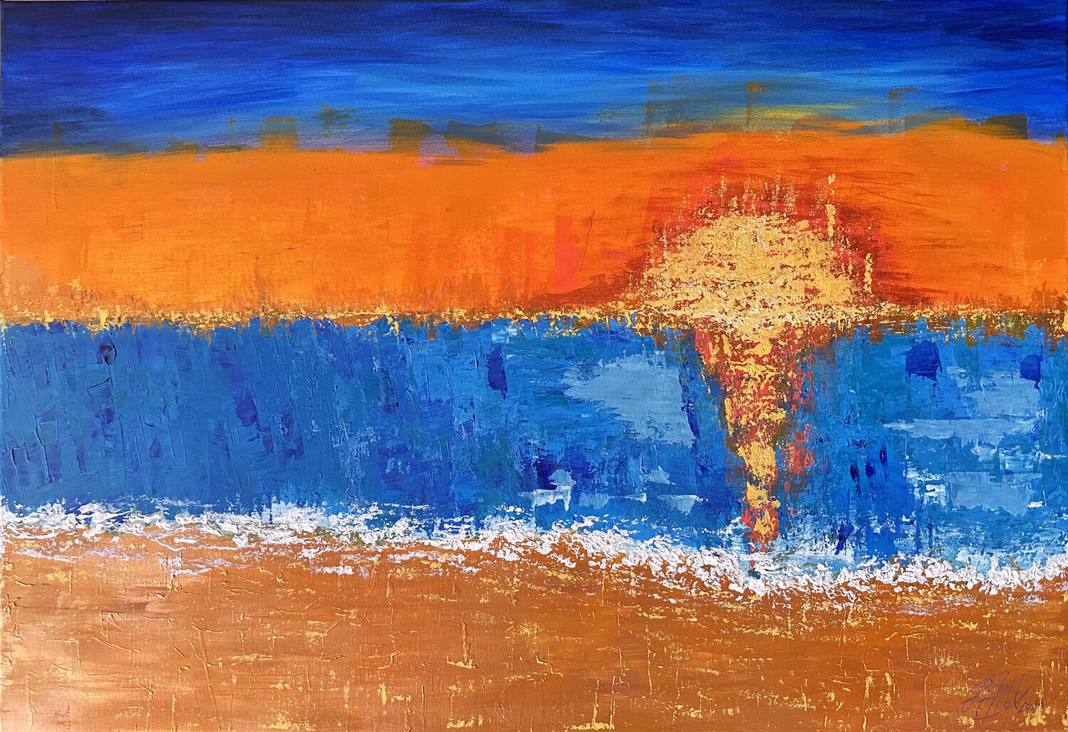 See Beyond the Sea Maksym Stasiuk Original painting for sale