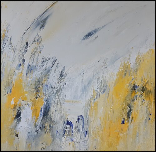 SOUFFLE LUMINEUX von Danièle MERCIER-LUTZ, Malerei kaufen auf Select