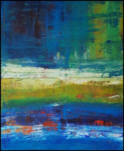 Le reflet von Danièle MERCIER-LUTZ, Malerei kaufen auf Select