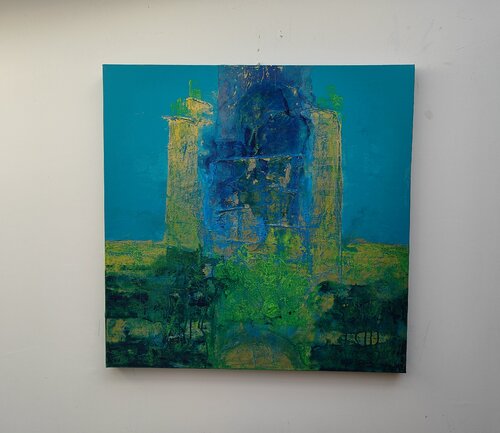 IL TEMPIO NELLA NATURA by Arianna Listante, Painting for Sale on Select