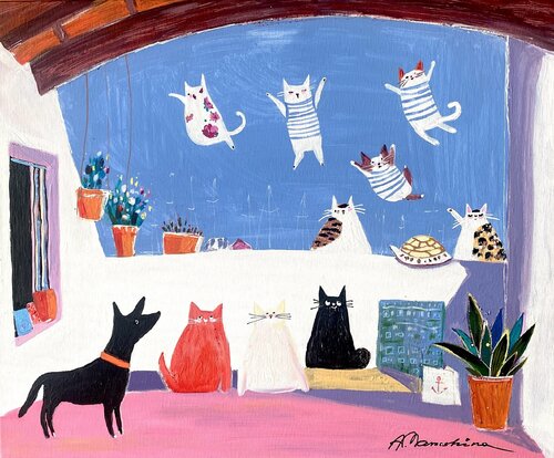 Calling All Dreamers by Anastasia Mamoshina, Painting for Sale on Select