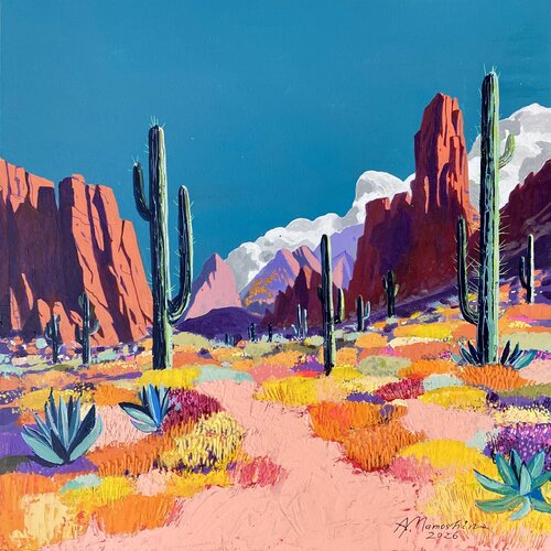 Memory of Warm Winds by Anastasia Mamoshina, Painting for Sale on Select