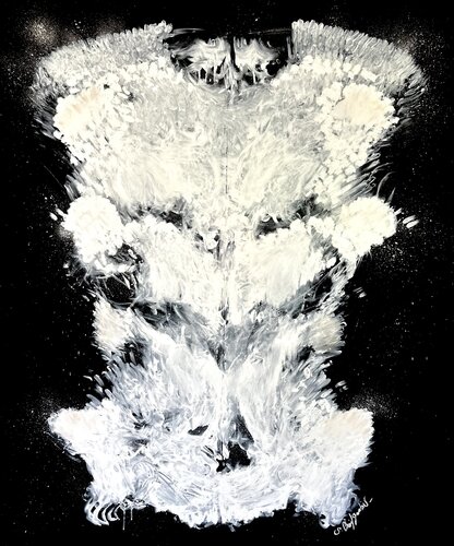 Feathered Armor by Sarah Chérif Gambin, Painting for Sale on Select