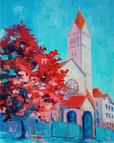 "The Color of Balance" by Oleg Ryzhkov, Painting for Sale on Select