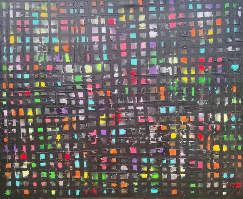 Avenida 52 by Joan Llaverias, Painting for Sale on Select
