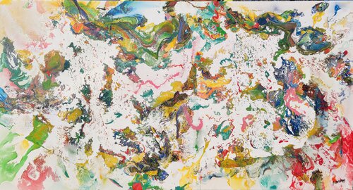 Transparencias 110 by Joan Llaverias, Painting for Sale on Select
