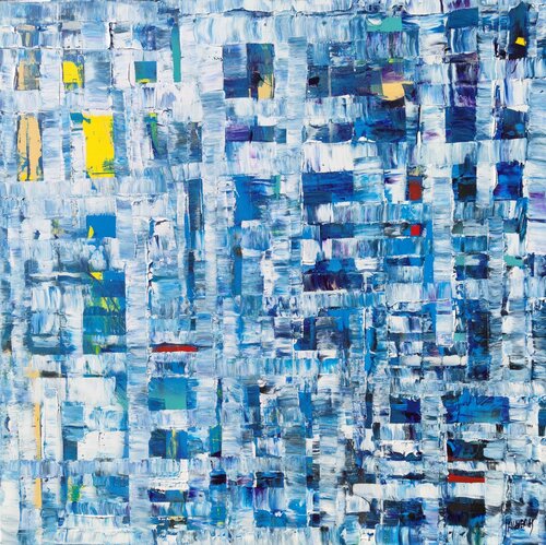 Urban nexus 272 by Joan Llaverias, Painting for Sale on Select