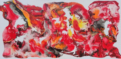 Diptic organic by Joan Llaverias, Painting for Sale on Select