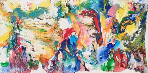 Transparencias 169 by Joan Llaverias, Painting for Sale on Select