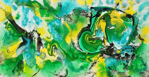 Alegría 14 by Joan Llaverias, Painting for Sale on Select