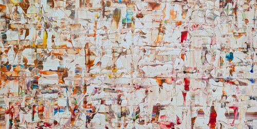 Urban texture grietas by Joan Llaverias, Painting for Sale on Select