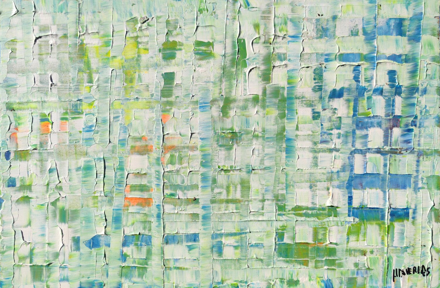 Natural verd Joan Llaverias Original painting for sale