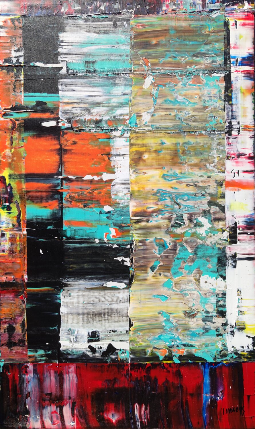Veladuras 1 Joan Llaverias Original painting for sale