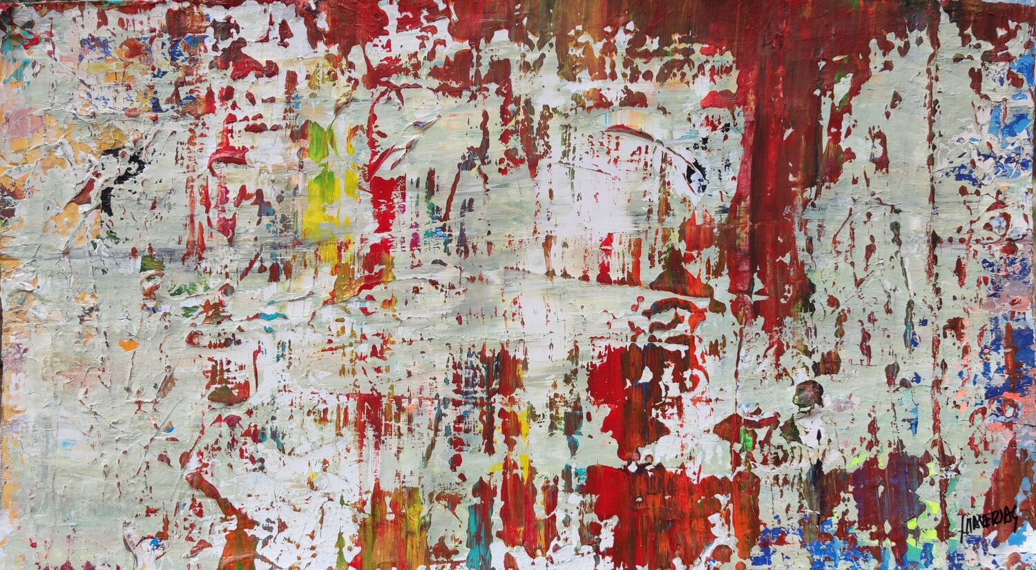 Fractal minimal 1 Joan Llaverias Original painting for sale