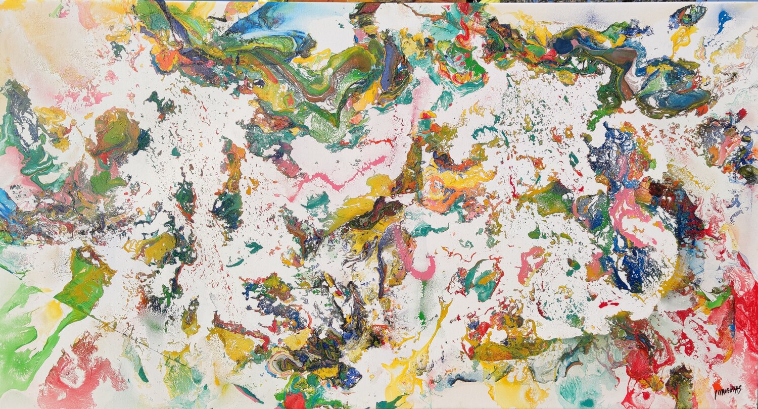 Transparencias 110 Joan Llaverias Original painting for sale
