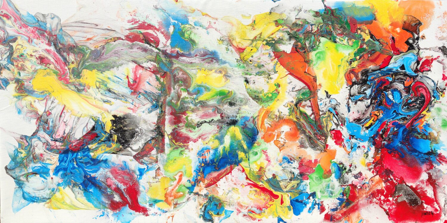 Transparencias 190 Joan Llaverias Original painting for sale