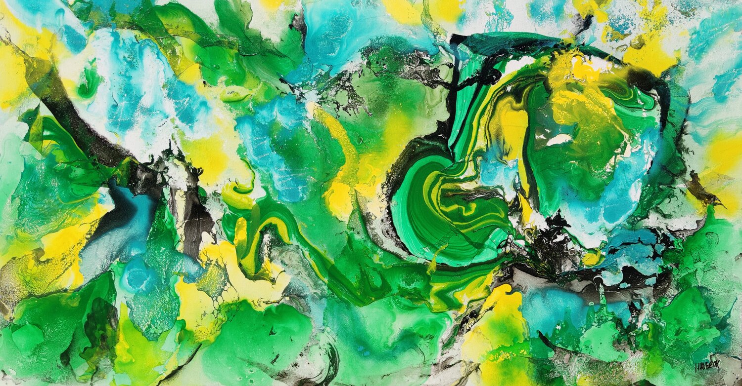 Alegría 14 Joan Llaverias Original painting for sale