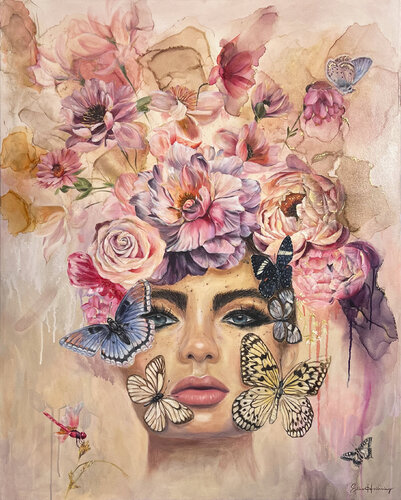 Fleeting Beauty by Ellis Hollering, Painting for Sale on Select