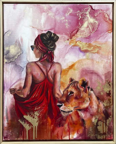 Where the Wild Unfolds by Ellis Hollering, Painting for Sale on Select