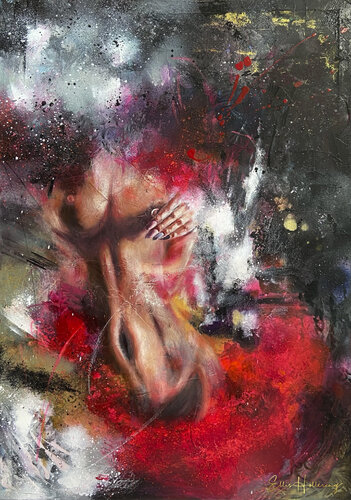 The Unseen Parts by Ellis Hollering, Painting for Sale on Select