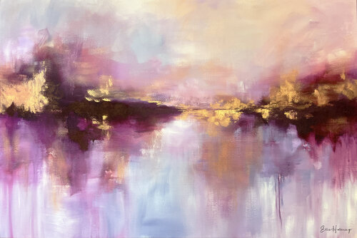 Purple Night by Ellis Hollering, Painting for Sale on Select