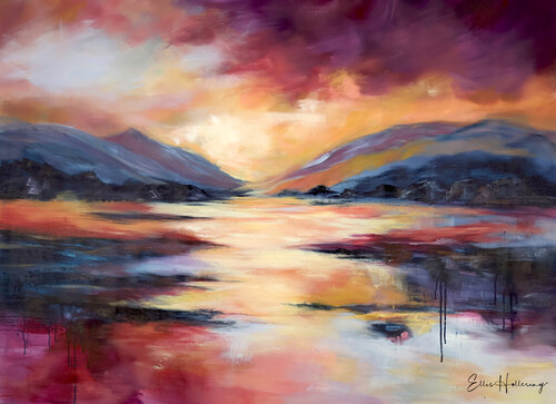 Echo of a Long Day by Ellis Hollering, Painting for Sale on Select