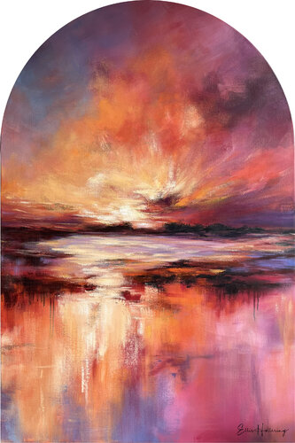 The Quiet Turning by Ellis Hollering, Painting for Sale on Select