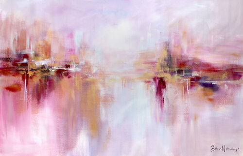Soft Reflections by Ellis Hollering, Painting for Sale on Select