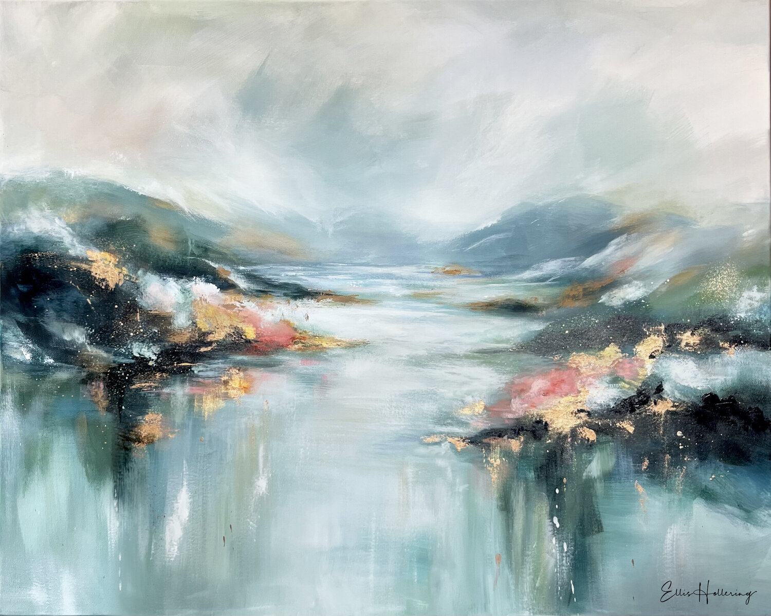 Still Becoming Ellis Hollering Original painting for sale
