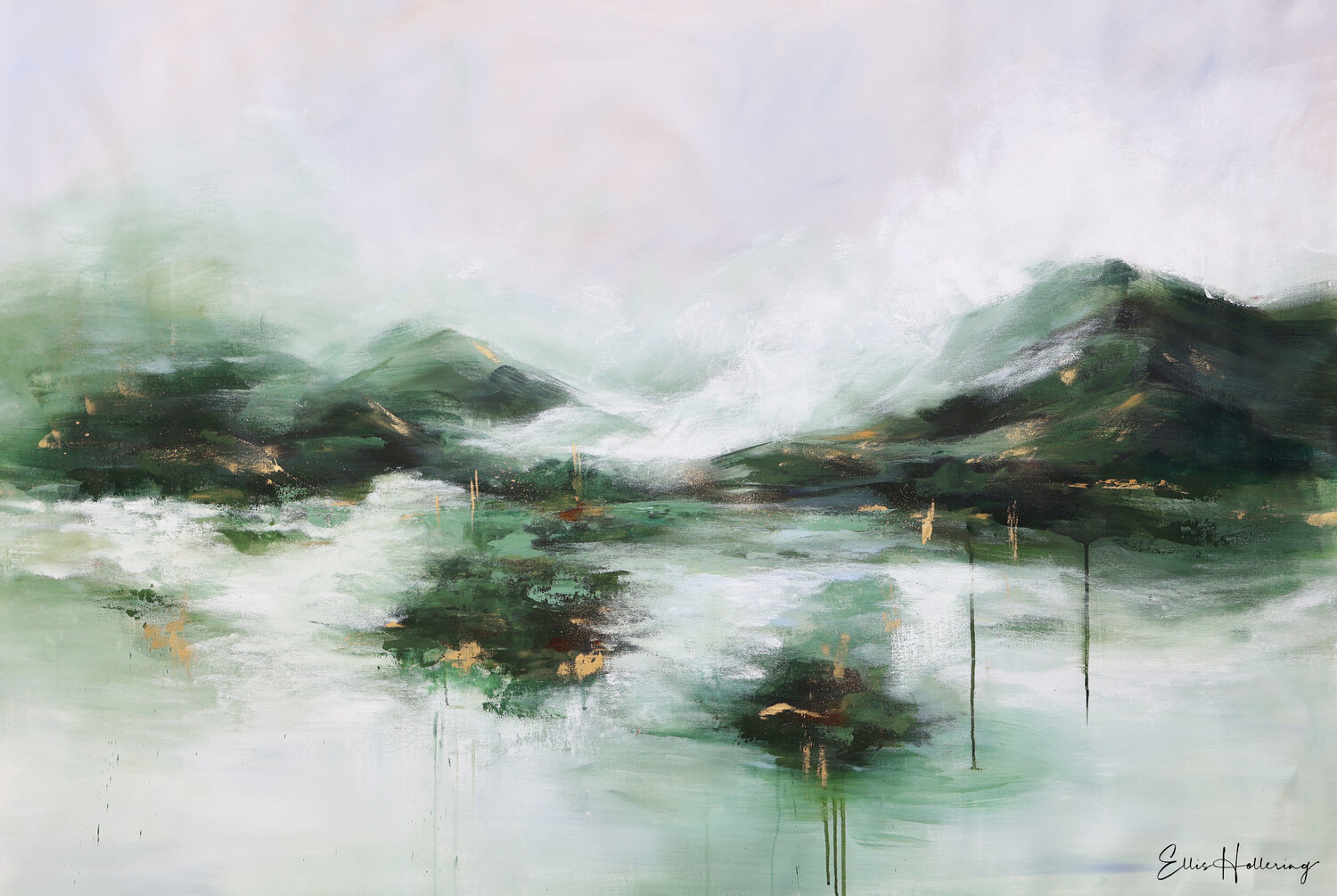 Where the World Softens Ellis Hollering Original painting for sale