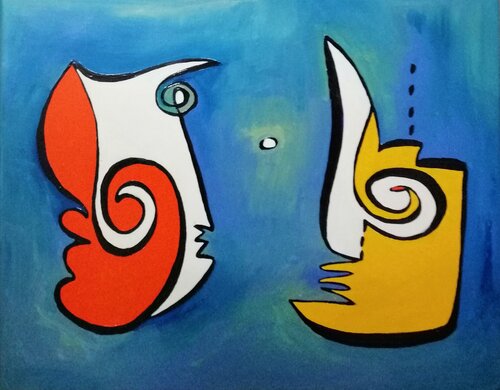 ELFI  D'ACQUA by Denise Mastel, Painting for Sale on Select