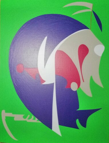 ELEFANTE by Denise Mastel, Painting for Sale on Select