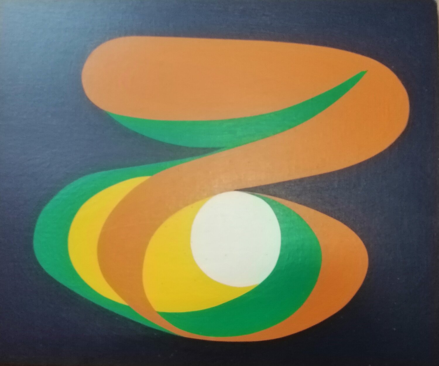 MEDITAZIONE  II Denise Mastel Original painting for sale