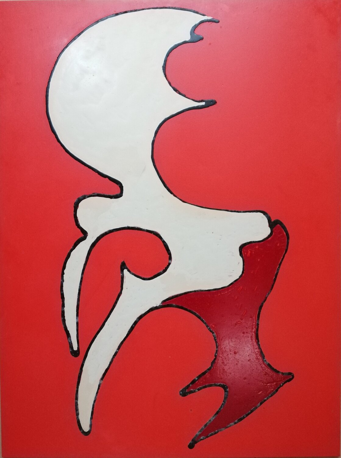 TORO 2  1046 Denise Mastel Original painting for sale