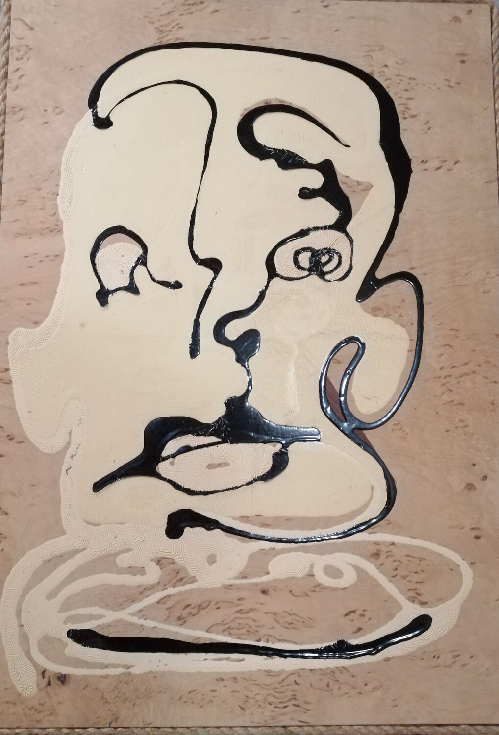 905  radica Denise Mastel Original painting for sale