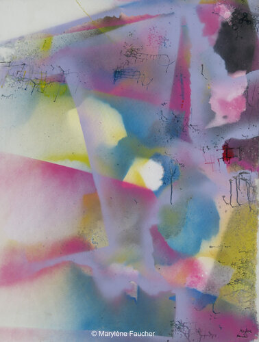 " Au coeur de l'esprit I" by Marylene Faucher, Painting for Sale on Select
