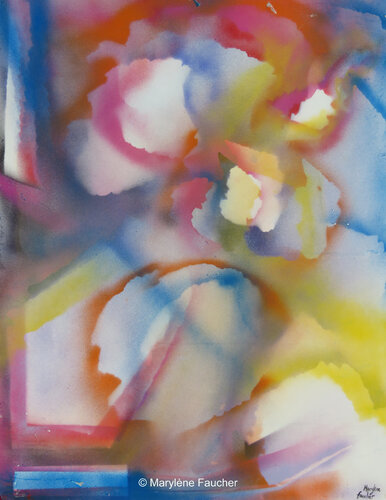 " Au coeur de l'esprit III" by Marylene Faucher, Painting for Sale on Select