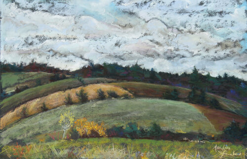 Temps incertain by Marylene Faucher, Painting for Sale on Select