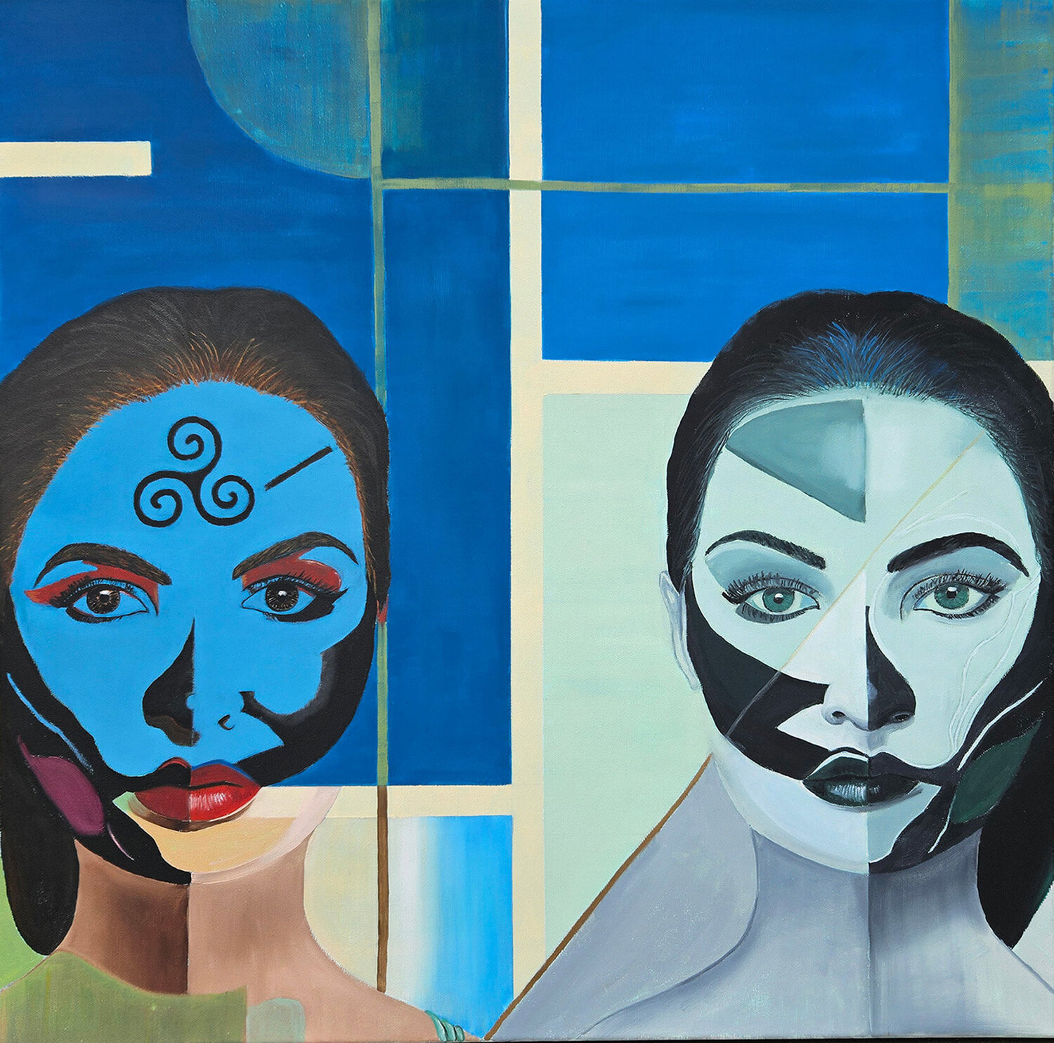 Catharsis 11 (Claudia) Alida Velea Original painting for sale