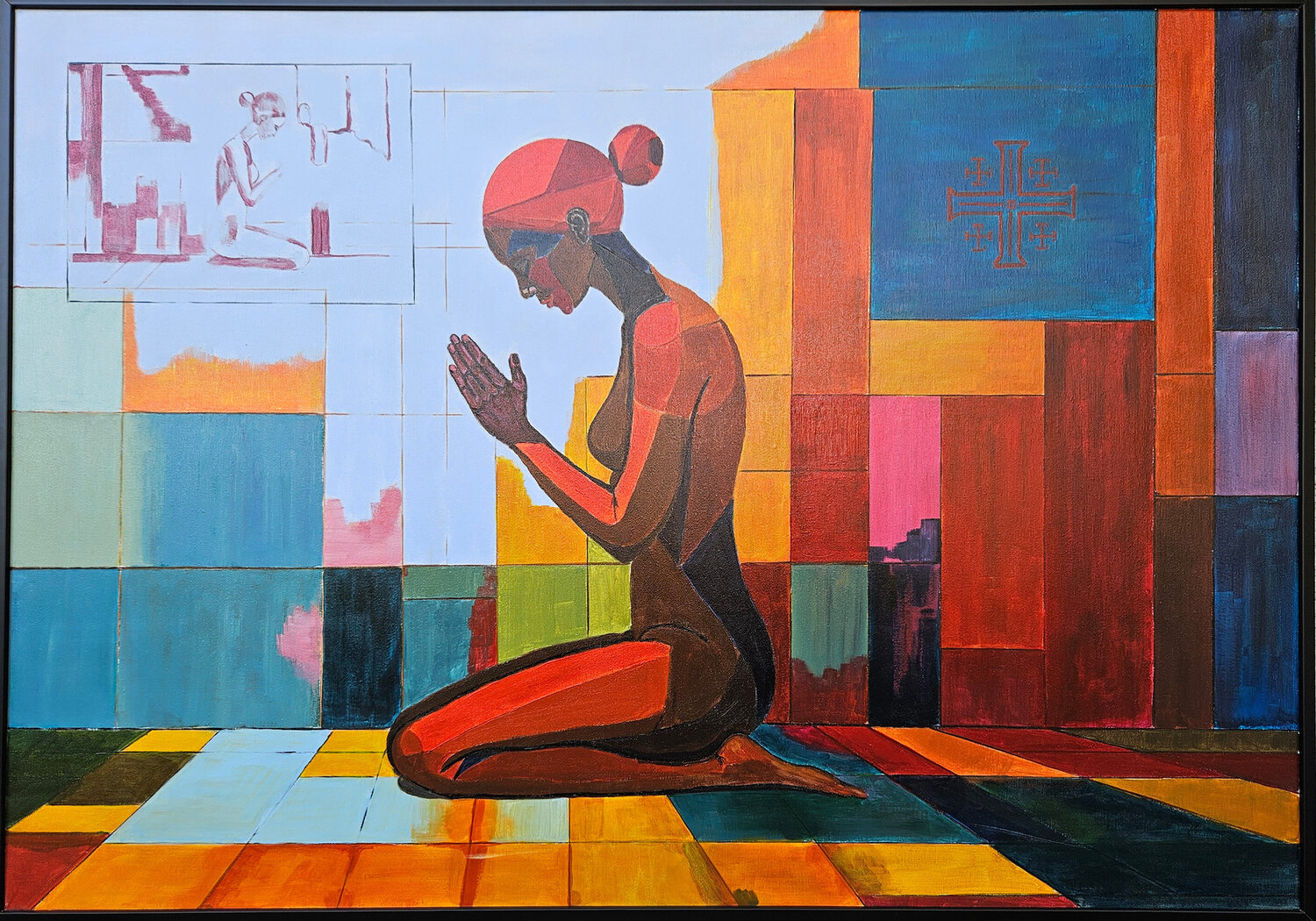 Serenity Alida Velea Original painting for sale