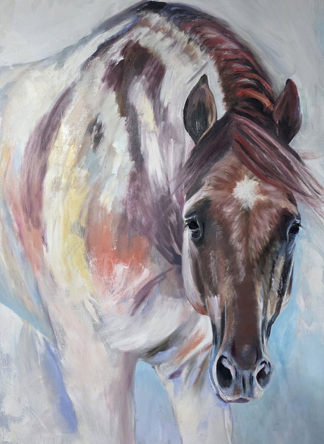 Calypso Emerging Lindsay Siemers Original painting for sale