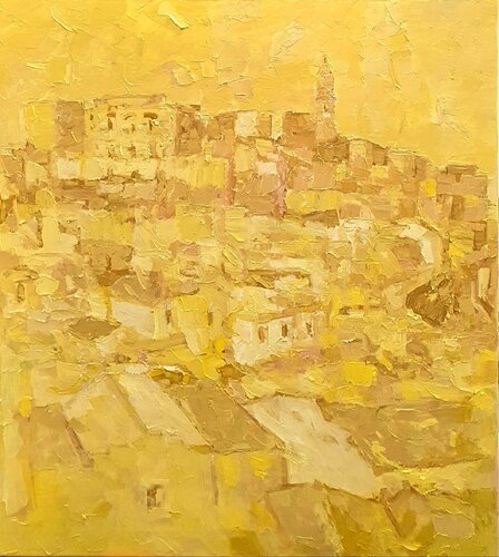 Matera cromatica by Domenico Asmone, Painting for Sale on Select