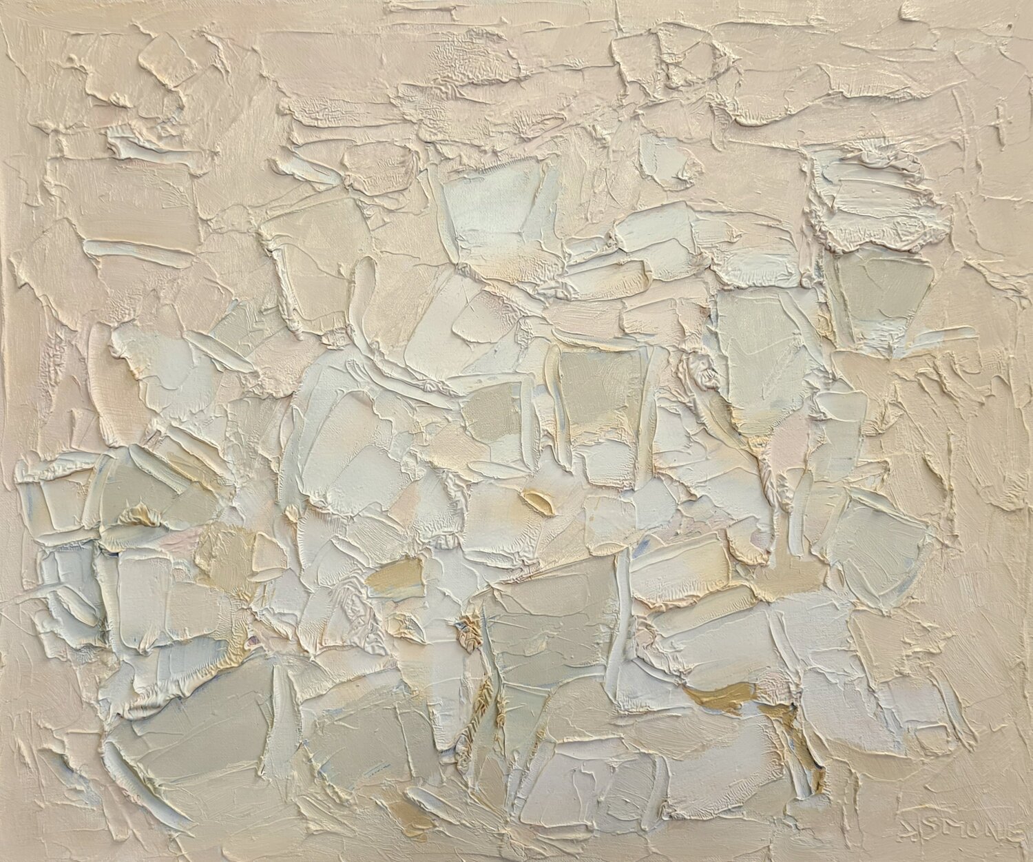 Cromatico luce Domenico Asmone Original painting for sale