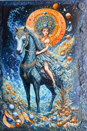 Life and Death von Annael Grey, Malerei kaufen auf Select